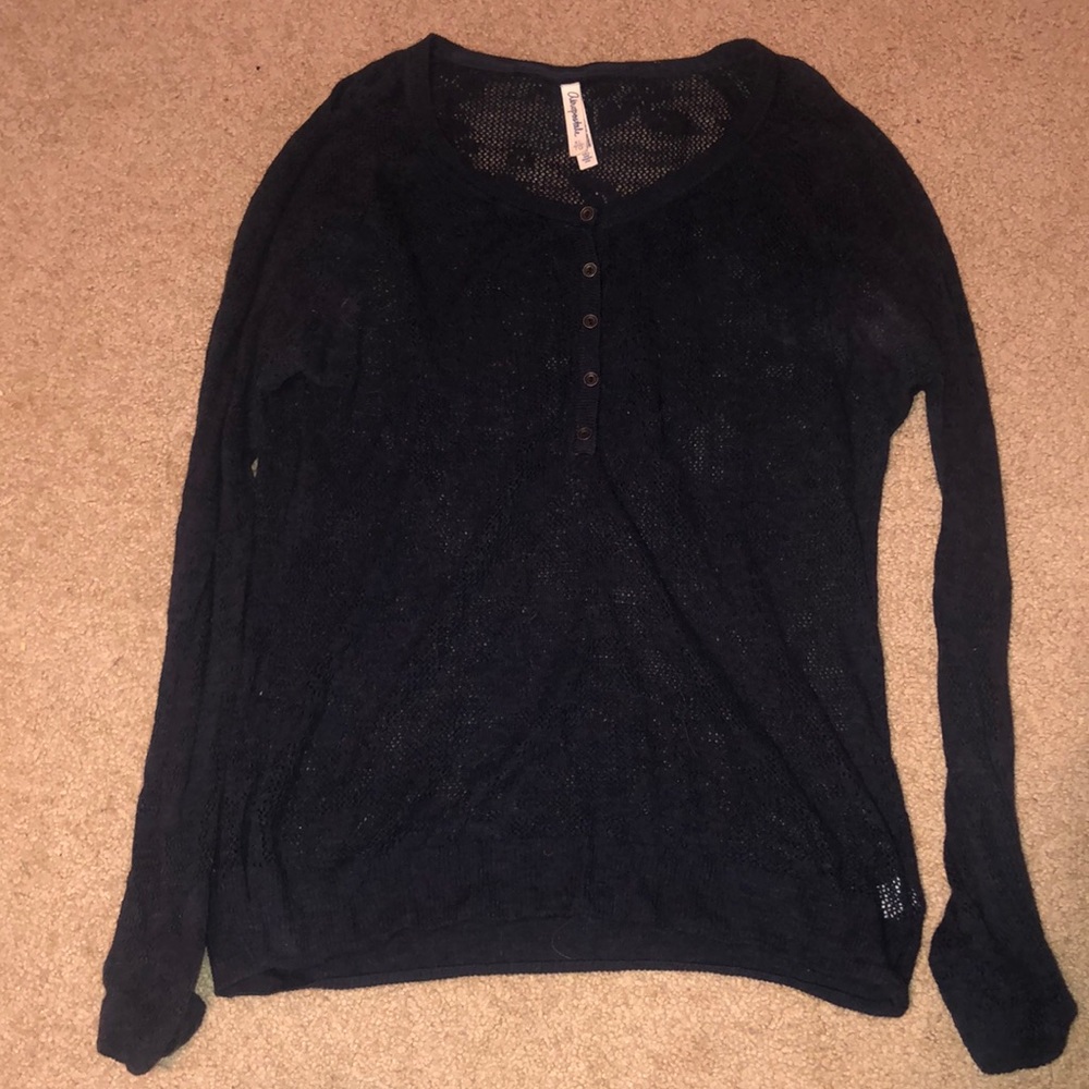 Knit Long Sleeve Top